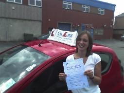 Learner with pass certificate 