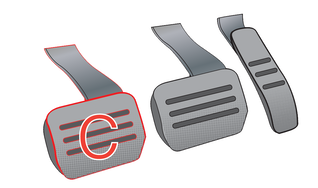 Clutch Pedal C